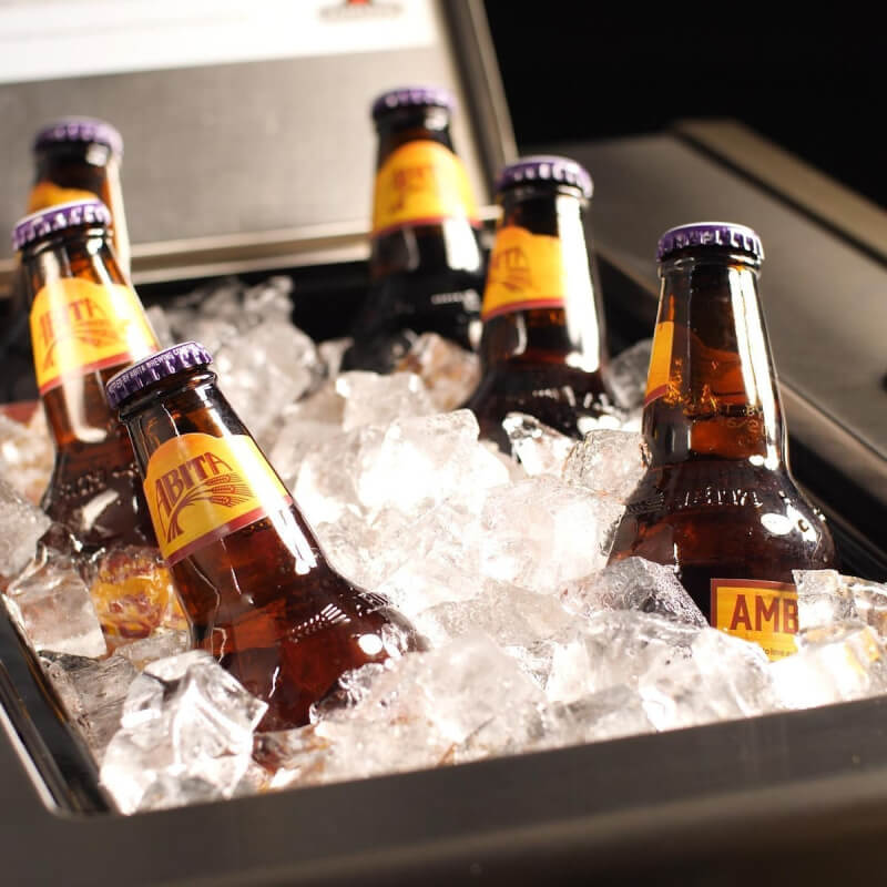 Napoleon Prestige PRO Grill | Ice Bin Convertible Side Shelf