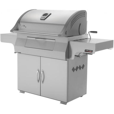 Napoleon Professional Freestanding Charcoal Grill | Side Cart Ventilation