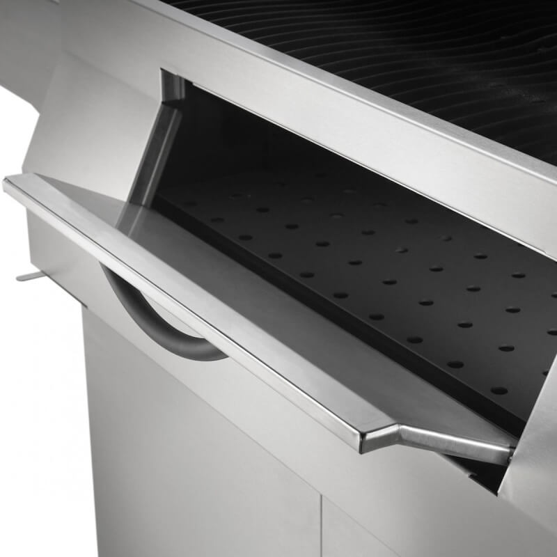 Napoleon Professional Freestanding Charcoal Grill | Charcoal Front Load Door