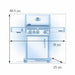 Napoleon Rogue PRO 425 Grill | Dimensions