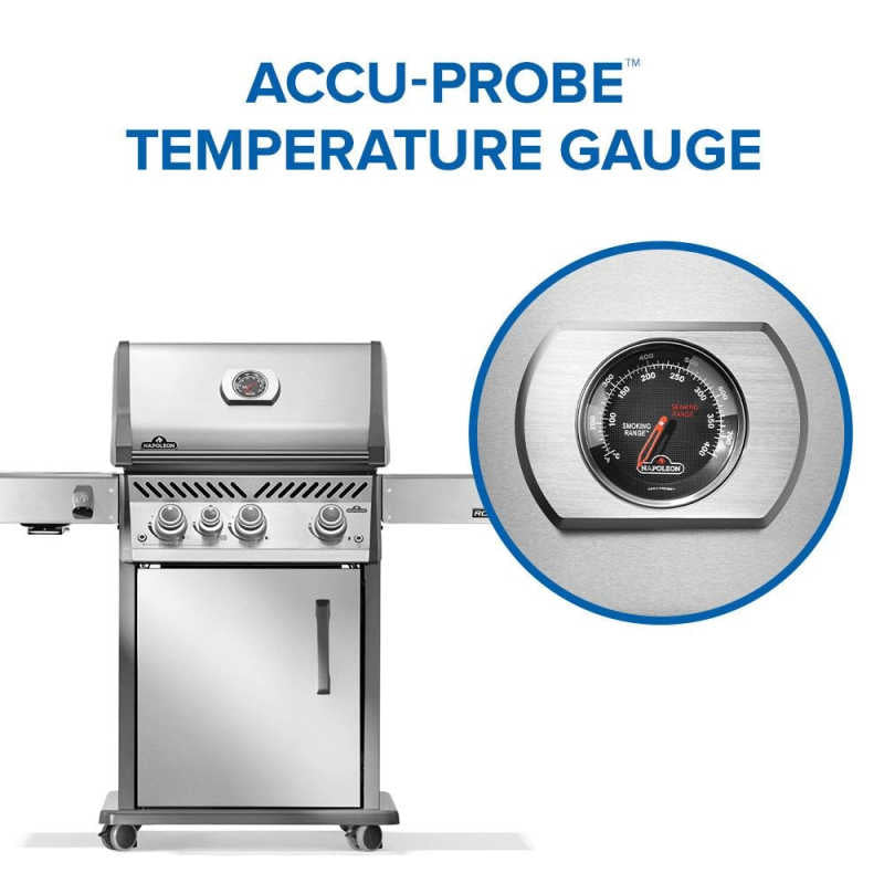 Napoleon Rogue PRO 425 Grill | Temperature Gauge