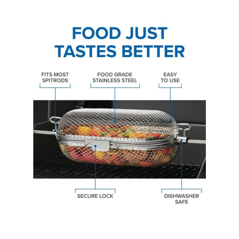Napoleon Rotisserie Grill Basket | Features