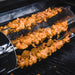 Napoleon Rotisserie Shish-Kebab Skewer Set with Removable Skewers | Butter Chicken on Skewers