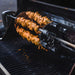 Napoleon Rotisserie Shish-Kebab Skewer Set with Removable Skewers | On Rotisserie Spit