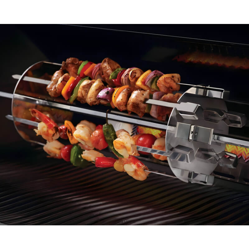 Napoleon Rotisserie Shish-Kebab Skewer Set with Removable Skewers | Stainless Steel Construction