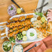 Napoleon Rotisserie Shish-Kebab Skewer Set with Removable Skewers | Butter Chicken