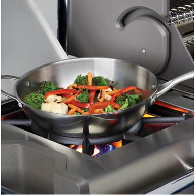 Napoleon Stainless Steel Wok | Shown Cooking