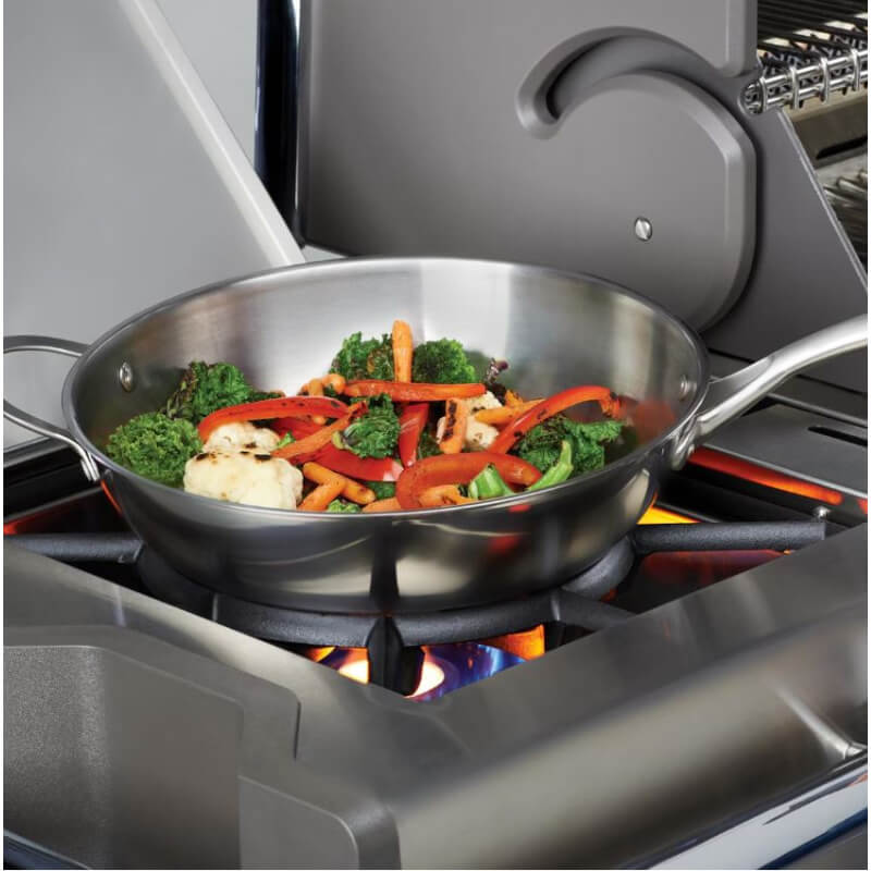 Napoleon Stainless Steel Wok | Shown Cooking