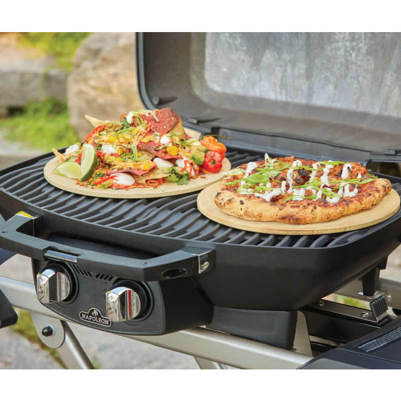 Napoleon TravelQ Pro 285X Portable Grill | With Pizza Stones