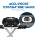 Napoleon TravelQ Pro 285X Portable Grill | Grill Hood Temp Gauge
