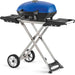 Napoleon TravelQ 285X Portable Gas Grill | Angled View in Blue