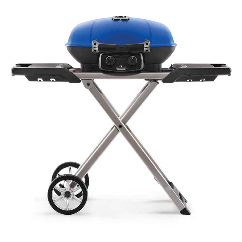 Napoleon TravelQ 285X Freestanding Portable Gas Grill w/ Scissor Cart