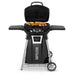 Napoleon TravelQ Grill Stand | Shown with Grill Grilling