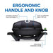 Napoleon TravelQ PRO 285 Portable Electric Grill | Ergonomic Handle