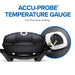 Napoleon TravelQ PRO 285 Portable Electric Grill | Temperature Gauge