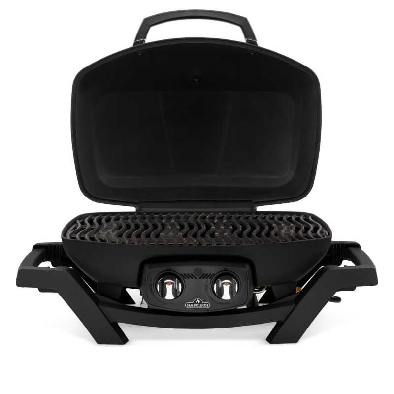 Napoleon TravelQ PRO 285 Portable Gas Grill | Cast Iron Cooking Grates