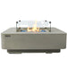 Elementi Plus Lucrene Fire Table with Tempered Glass Wind Guard