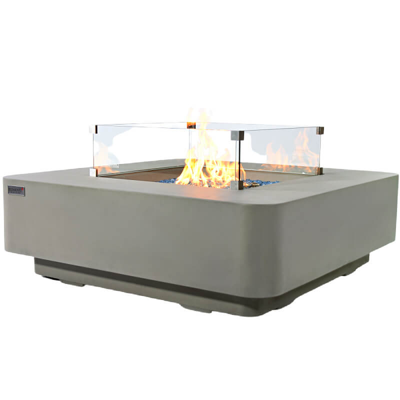 Elementi Plus Lucrene Fire Table with High BTU Burner