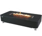 Elementi Plus Valencia Marble Porcelain Fire Table - OFP102BB