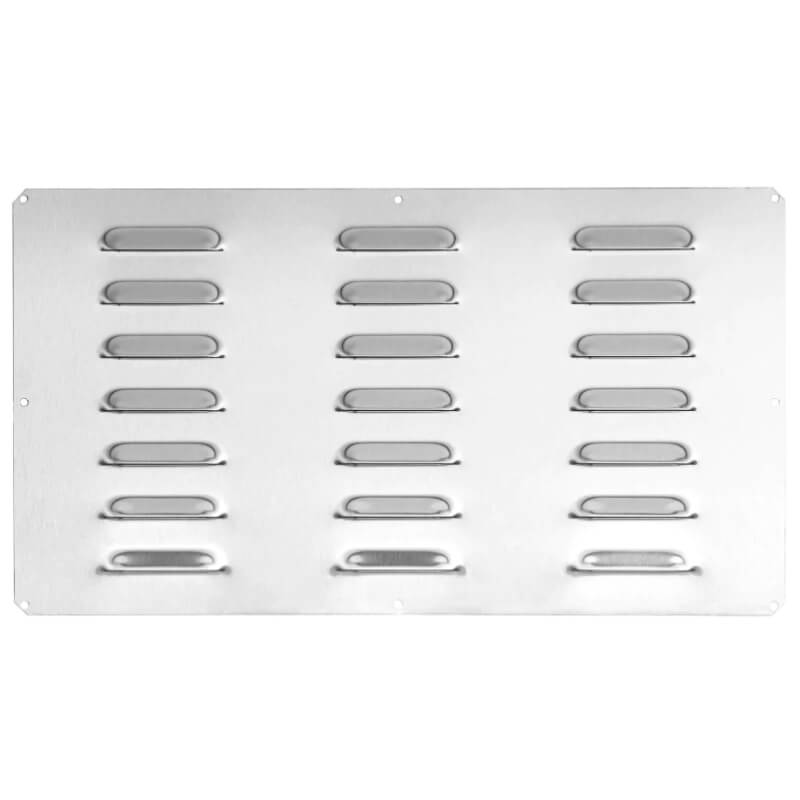 PCM 10 x 18-Inch Stainless Steel Island Vent