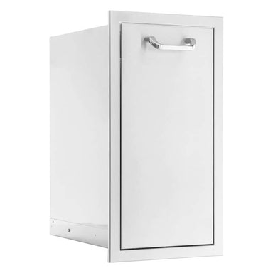 PCM 13-Inch Narrow Roll-Out Trash Drawer | Traditional Handle