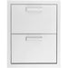 PCM 260 Series 16-Inch Stainless Steel Double Access Drawer - Contempo