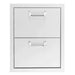 PCM Pcm 16 Inch Stainless Steel Double Access Drawer | 304-Grade Stainless Steel | Made in USA