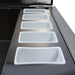 PCM 18-Inch Drop-In Ice Bin Cooler | Removable Condiments