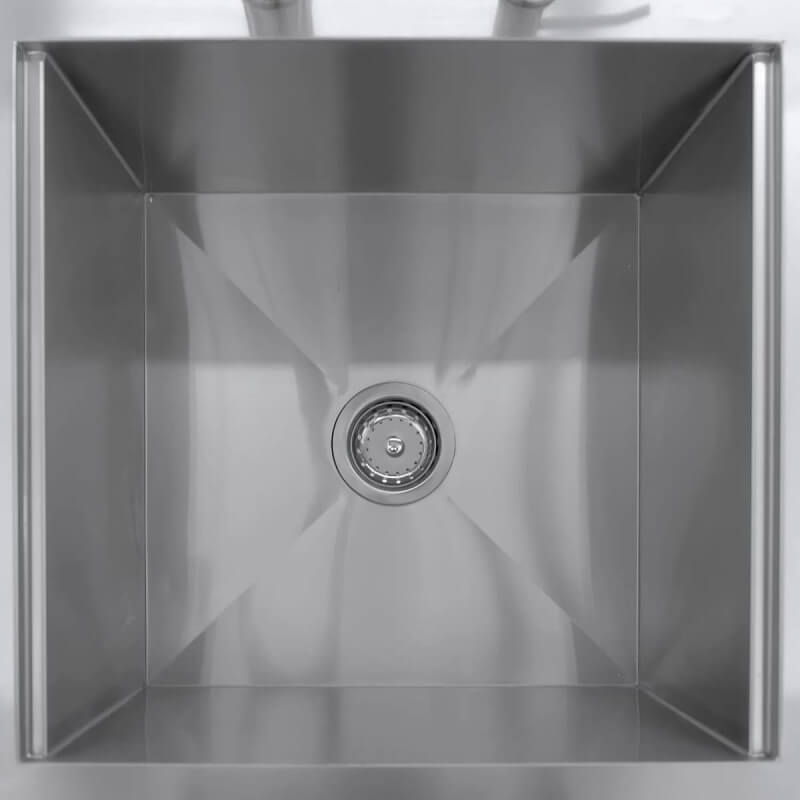 PCM 21-Inch Outdoor Drop-In Bar Sink | Strainer Included