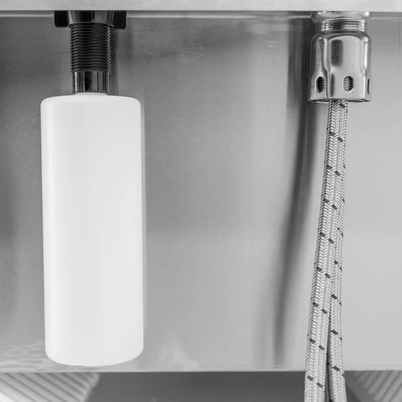 PCM 21-Inch Outdoor Drop-In Bar Sink | Soap Dispenser Bottle