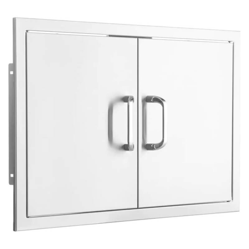 PCM 25-Inch Stainless Steel Double Door | 304 Stainless Steel