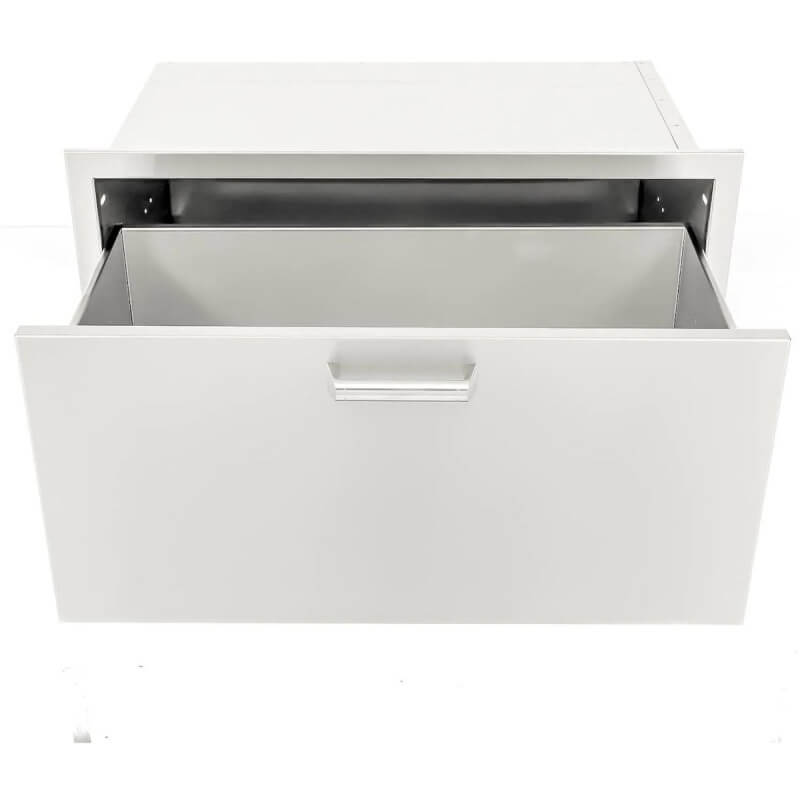 PCM 30 X 15-Inch Single Access Drawer | 304 Stainless Steel 