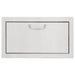 PCM 260 Series 30 X 15-Inch Stainless Steel Single Access Drawer - Traditional