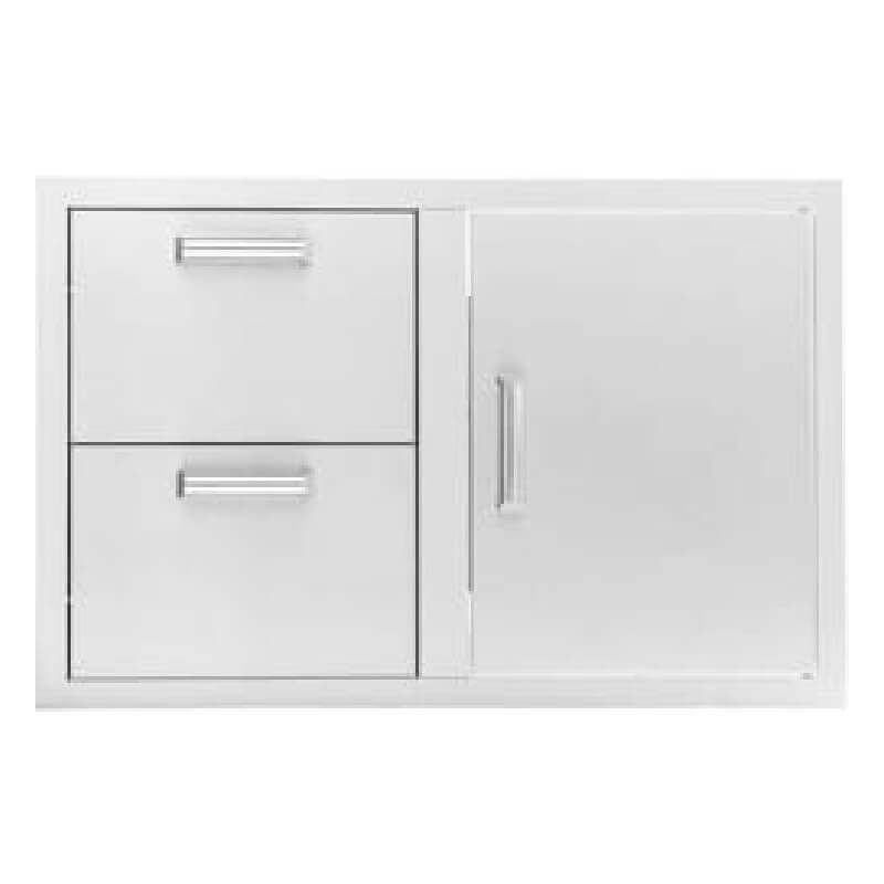 PCM 32-Inch Door & Double Drawer Combo | 304 Stainless Steel