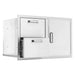 PCM 32-Inch Door & Double Drawer Combo | Flush Mounting