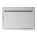 PCM 350 Series 21-Inch Horizontal Single Access Door | 304 Stainless Steel