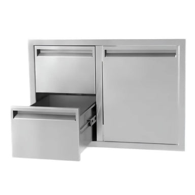 PCM 32" Door/2-Drawer Combo | Soft Close Drawers