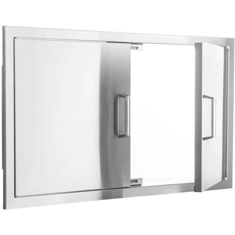 PCM 260 Series 40-Inch Stainless Steel Double Access Door - Contempo