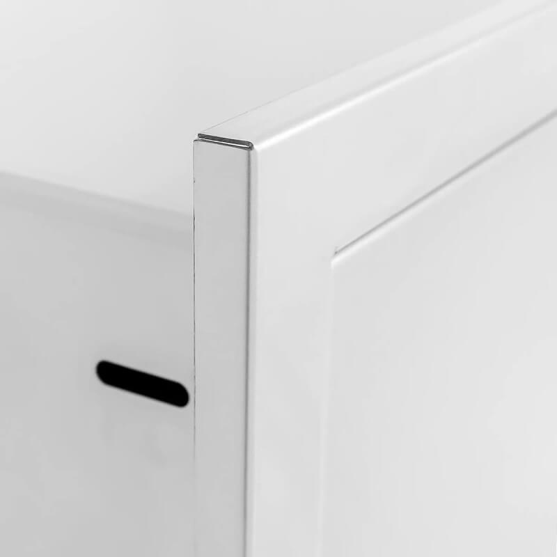 PCM 42-Inch Door, Double Drawer w/ Trash Roll-Out Combo | Flush Mounting