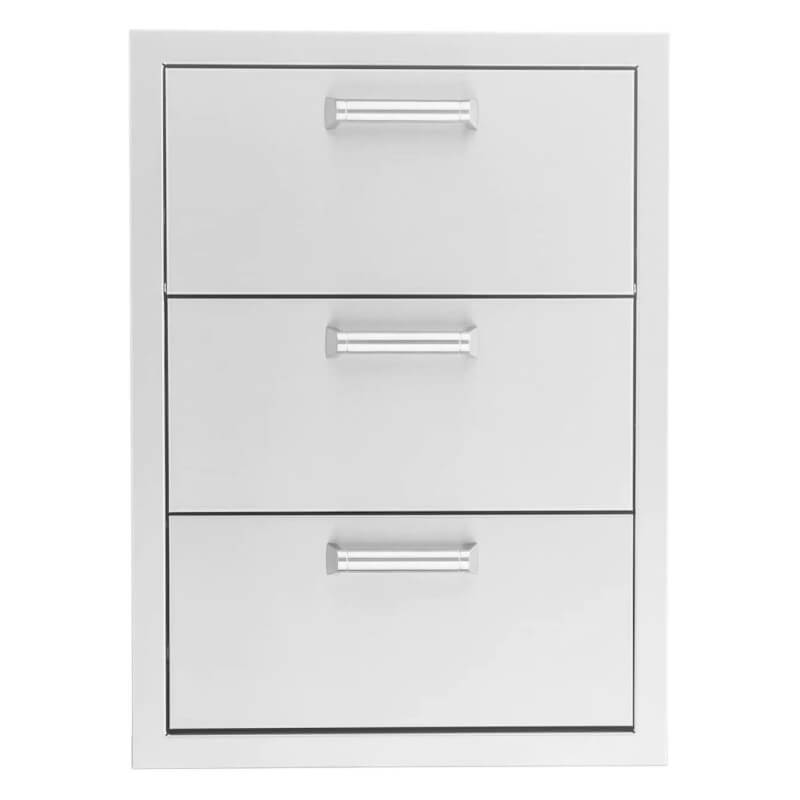 PCM 16-Inch Triple Drawer w/ Paper Towel Holder | Flush Mount