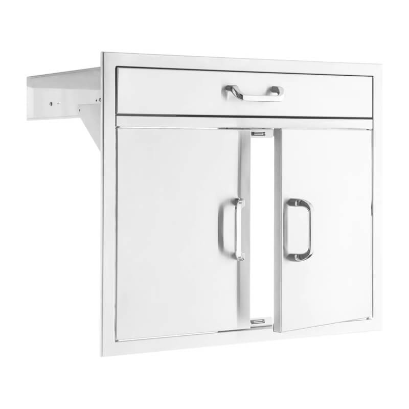 PCM 30-Inch Double Door & Single Drawer Combo | Double Walled Doors