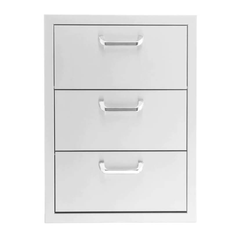 PCM 16-Inch Triple Access Drawer With Paper Towel Holder | Traditional Handles