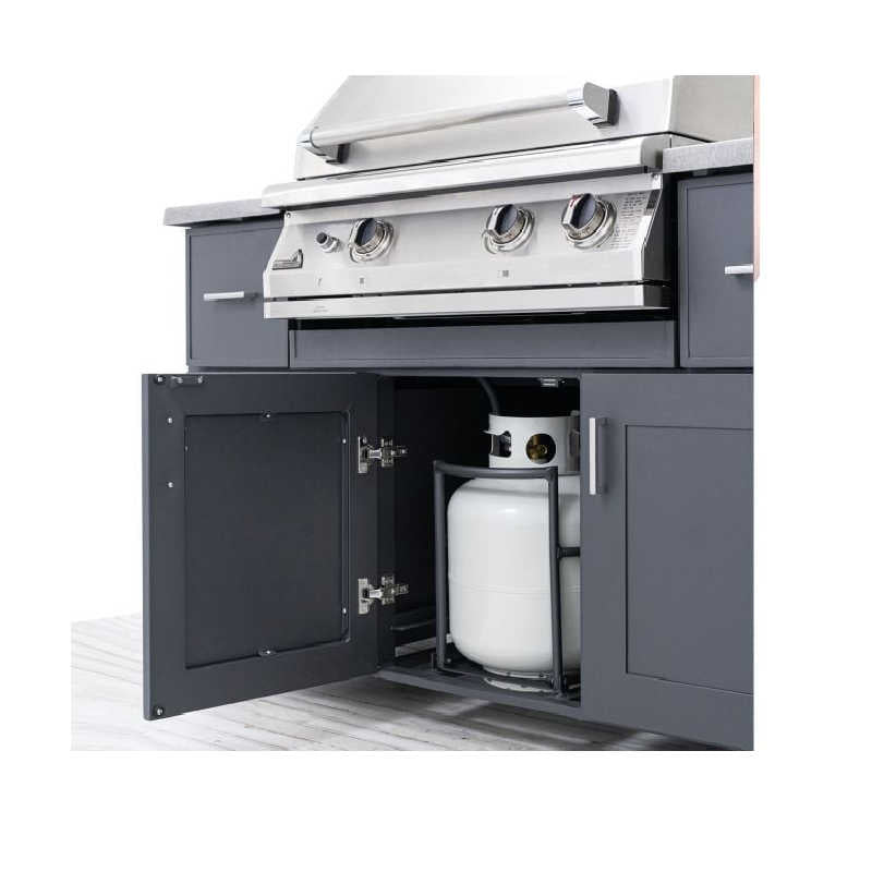 PGS 57-Inch Gensun Modano BBQ Island | Propane Storage