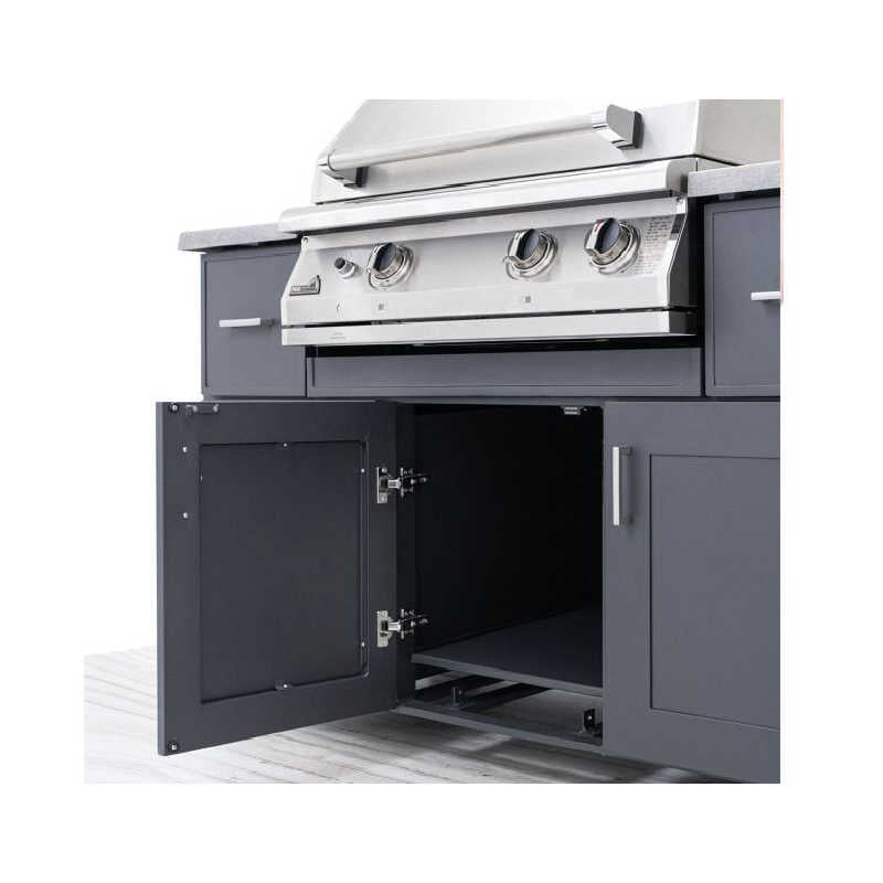 PGS 57-Inch Gensun Modano BBQ Island | Storage Detail