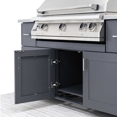 PGS 67-Inch Modano BBQ Island | Storage Detail