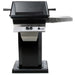 PGS A30 Cast Aluminum Gas Grill On Black Patio Base