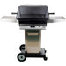 PGS A40 Cast Aluminum Gas Grill On Stainless Steel Portable Pedestal Base