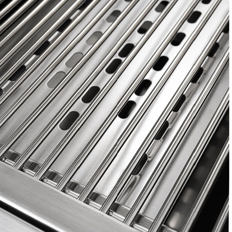 PGS Commercial E-Series 30 Inch Electric Grill on Pedestal | Stainless Steel Cooking Grates