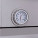 PGS Commercial E-Series 30 Inch Electric Grill on Pedestal | Temperature Gauge
