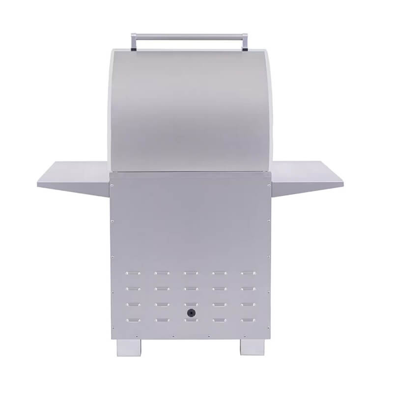 PGS Commercial E-Series 30 Inch Electric Grill on Pedestal | Rear View Ventilation